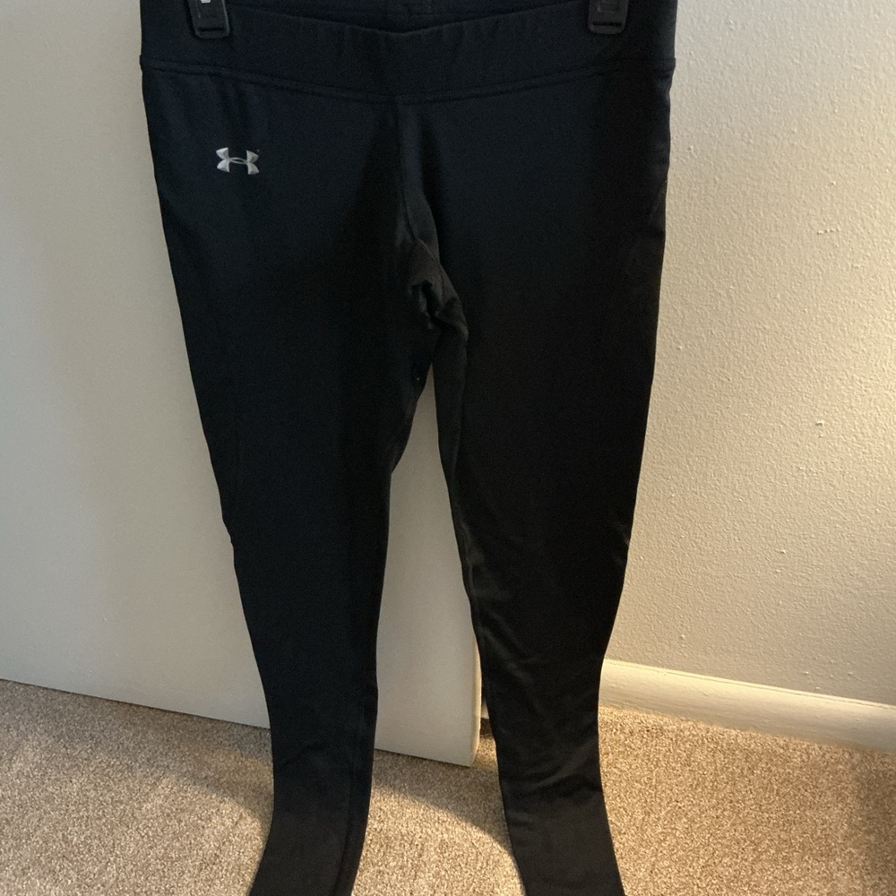 Under Armour Black cold gear Skinny Base layer Pants - Women’s M